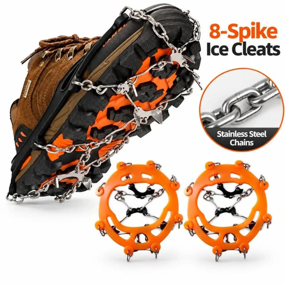 Anti-Slip Ice Grips for Shoes & Boots
