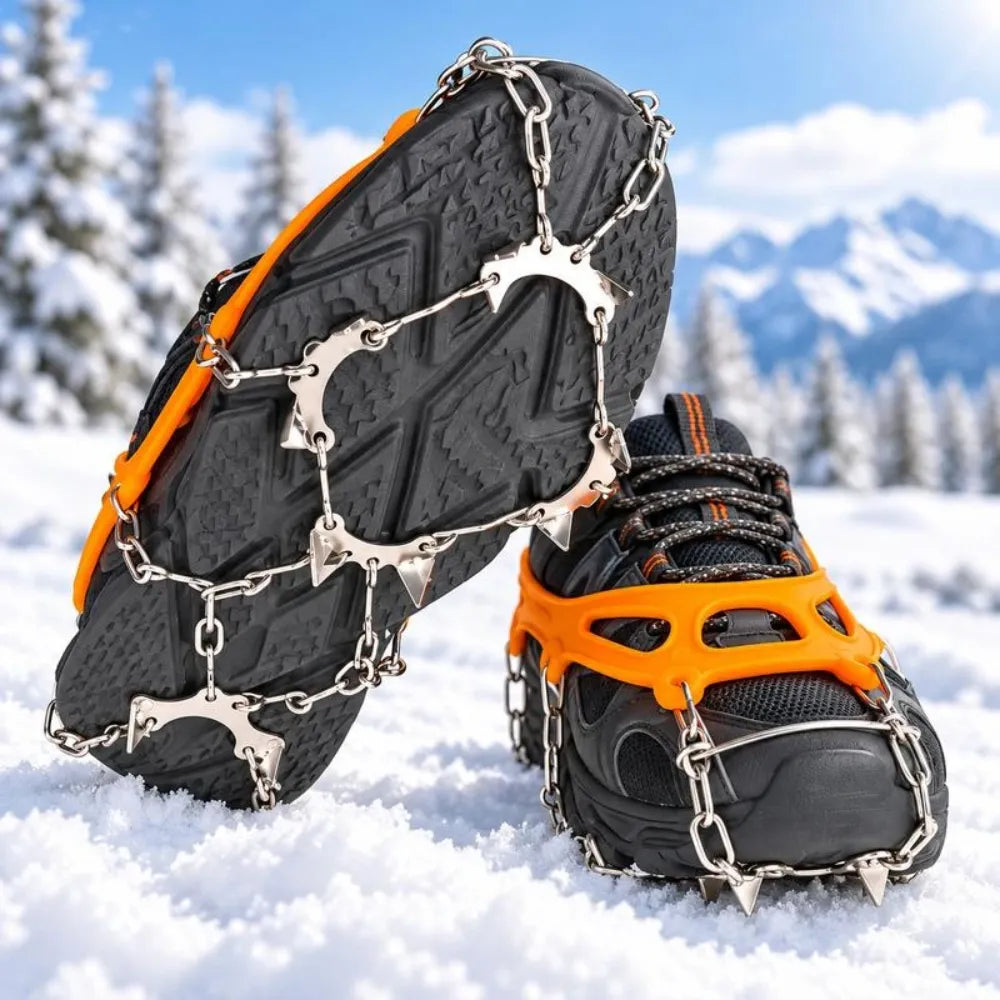 Anti-Slip Ice Grips for Shoes & Boots